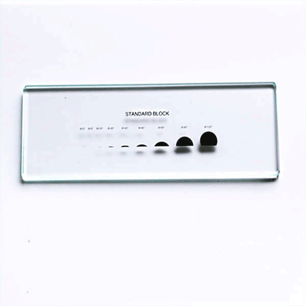  glass scale calibration standard ruler